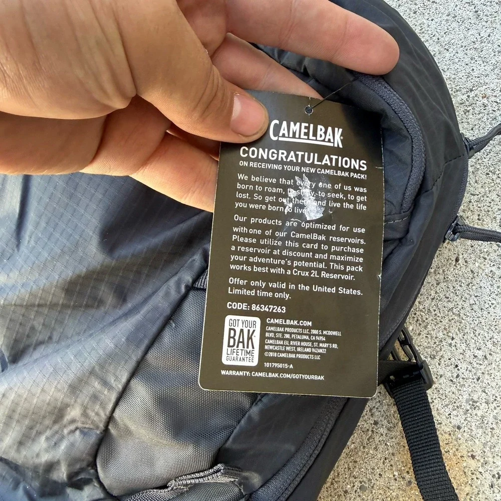 CamelBak Cloud Walker 18 85oz. Unisex Trekking Backpack Black 85 oz NEW WITH TAG